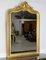 Specchio Napoleone III dorato con foglia, XIX secolo, Immagine 3