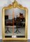 Specchio Napoleone III dorato con foglia, XIX secolo, Immagine 18