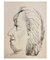 Pablo Picasso, Frau Rechtes Profil, Original Lithographie für Buffon, 1957 2