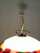 Postmodern White and Colored Blown Glass and Chrome-Plated Metal Pendant Light from La Murrina, 1980s 6