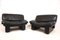 Ambassador Armchairs in Leather by Nicoletti Salotti for Avanti, 1980s, Set of 2 1