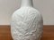 Vase Mid-Century en Porcelaine Blanche avec Oiseau de Kaiser, Allemagne, 1960s 2