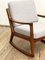 Mid-Century Modern Danish Rocking Chair in Teak by Ole Wanscher for France and Son, 1950s, Image 9