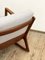 Mid-Century Modern Danish Rocking Chair in Teak by Ole Wanscher for France and Son, 1950s, Image 11