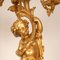 Candelabros franceses victorianos de mármol negro, dorado, dorado, siglo XIX. Juego de 2, Imagen 4