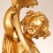 Candelabros franceses victorianos de mármol negro, dorado, dorado, siglo XIX. Juego de 2, Imagen 5