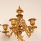 19th Century French Victorian Gilt Bronze and Black Marble Candelabras, Set of 2, Image 3