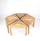 Vintage Rattan Modular Coffee Tables, Set of 6 1