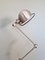 Vintage Lamps in Brushed Steel by Jean-Louis Domecq for Jieldé, Set of 4 14
