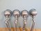 Vintage Lamps in Brushed Steel by Jean-Louis Domecq for Jieldé, Set of 4 22