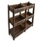 Wooden Storage Shelves, Set of 6 2