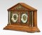 Horloge de Bureau Architectural en Chêne, 1890s 2