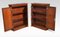 Figured Mahogany Cabinets, Set of 2 6