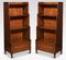 Waterfall Bookcases, 1960s, Set of 2 1