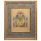 B. Kustodiev, Schizzo del padiglione o pannello dell'abbondanza, anni '20, Acquarello e matita, con cornice, Immagine 1