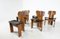 Chaises Africa Mid-Century Modernes par Afra & Tobia Scarpa pour Maxalto, 1970s, Set de 6 2