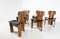 Mid-Century Modern Africa Chairs by Afra & Tobia Scarpa for Maxalto, 1970s, Set of 6 2