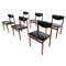 Mid-Century Modern Scandinavian Chairs, 1960s, Set of 6 1