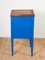 Tavolino vintage in blu patinato, Immagine 3