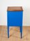 Vintage Side Table in Patina-Blue 3