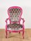 Vintage Armchair in Patina Pink, Image 1