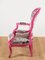 Vintage Armchair in Patina Pink 4