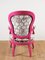Vintage Armchair in Patina Pink 3