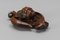 Targa in legno di quercia intagliata a mano con testa di putti, Francia, inizio XX secolo, Immagine 12