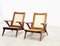 French Sculptural Lounge Chairs, 1950s, Set of 2 1