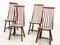 Dining Chairs in the style of George Nakashima, Set of 4 2