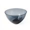 Vintage Smoked Blue Glass Bowl from Reijmyre, Sweden 4