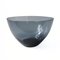 Vintage Smoked Blue Glass Bowl from Reijmyre, Sweden, Image 1