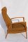 Lounge Armchair with Fabric Upholstery, 1950s, Image 4