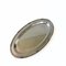 Small Silver Plated Oval Tray X-Design, Sweden, 1900s 3