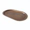 Small Copper Oval Tray with Arrows and Crown Engraving, Sweden, 1900s, Image 2