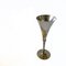Presente vintage de escandia de copa de champán de latón y plata, Imagen 1
