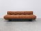 Ds80 Patchwork Leather Daybed with Matching Pouf from de Sede, 1970s, Set of 2 3