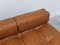 Ds80 Patchwork Leather Daybed with Matching Pouf from de Sede, 1970s, Set of 2 13