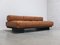 Ds80 Patchwork Leather Daybed with Matching Pouf from de Sede, 1970s, Set of 2 7