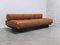 Ds80 Patchwork Leather Daybed with Matching Pouf from de Sede, 1970s, Set of 2 6