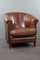 Club chair vintage in pelle di pecora, Immagine 1