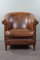 Club chair vintage in pelle di pecora, Immagine 5