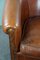 Vintage Club Chair in Sheep Leather, Image 7