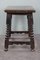 Large Spanish Stool with Twisted Legs 3