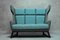 Vintage Antelao Sofa aus Stoff 1