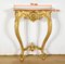 Napoleon III Louis XV Style Wall Console in Gilded Wood, Mid-19th Century, Image 2