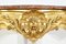 Napoleon III Louis XV Style Wall Console in Gilded Wood, Mid-19th Century, Image 9