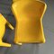 Sillas modelo 4875 en amarillo de Carlo Bartoli para Kartell, años 70. Juego de 5, Imagen 4