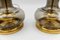 Mid-Century Modern Brass and Smoked Glass Table Lamp Bases, Germany, 1960s, Set of 2 10