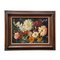 Paul Robert Bazé, Dahlias and Camellias, 1970s, Oil on Board, Framed 1